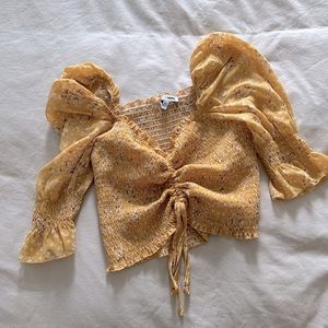 FASHION NOVA - sweet heart floral top